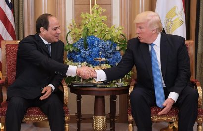 الرئيس السيسي يلتقى ترامب في قمة مصرية - أمريكية بالرياض