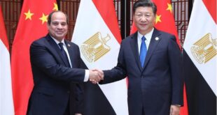الرئيس شي جين بينغ : الصين ستدفع الشراكة الشاملة الاستراتيجية مع مصر