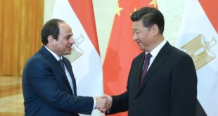 الصين : الرئيس الصيني شي جين بينغ يلتقي نظيره المصري عبد الفتاح السيسي في بكين
