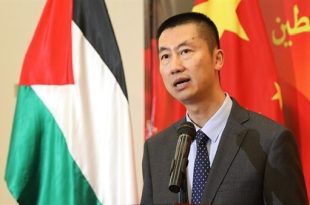 السفير قوه وي - مدير مكتب جمهورية الصين الشعبية لدى دولة فلسطين - رام الله