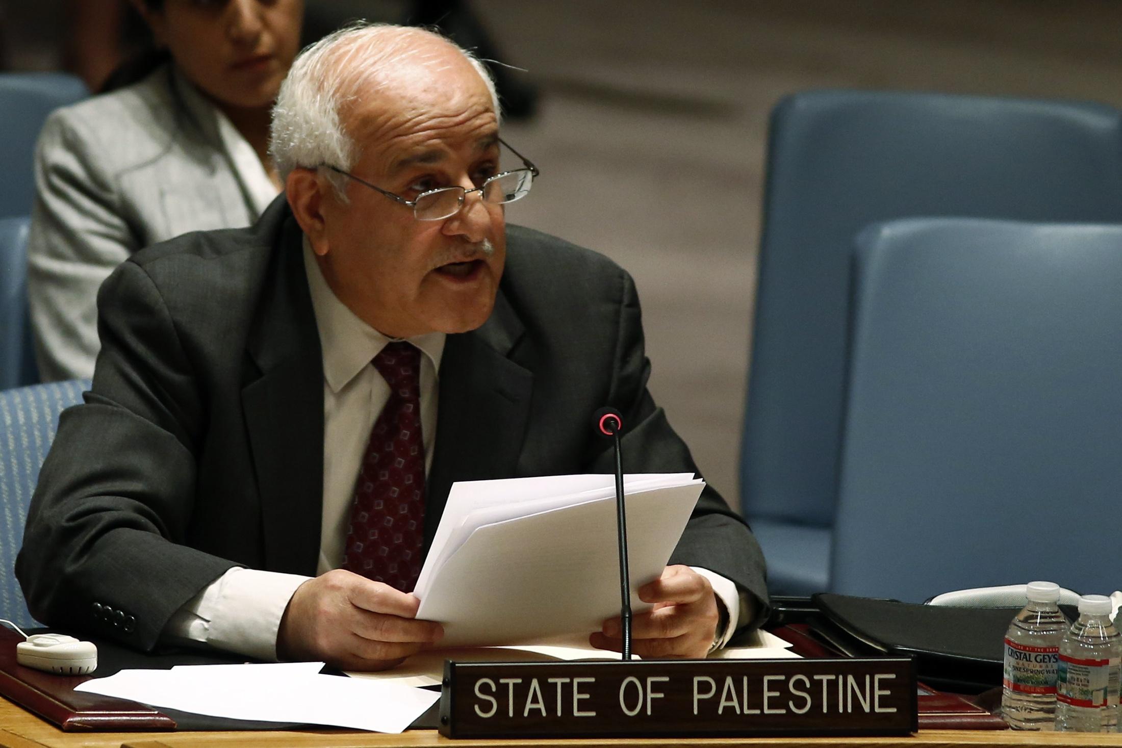 مندوب فلسطين لدى الأمم المتحدة رياض منصور : فلسطين ملتزمة بمكافحة تغير المناخ