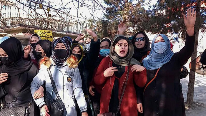 أفغانستان : تظاهرة نسائية احتجاجا على اعتراف دولي محتمل بطالبان