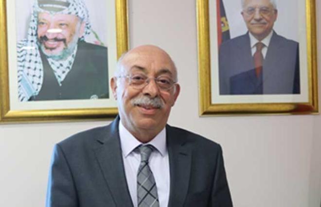 عضو اللجنة التنفيذية لمنظمة التحرير الفلسطينية، رئيس دائرة شؤون المغتربين، فيصل عرنكي