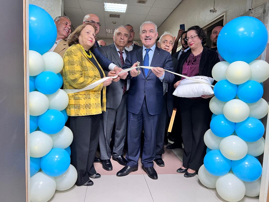 رام الله : افتتاح قسم القسطرة الطرفية في مجمع فلسطين الطبي