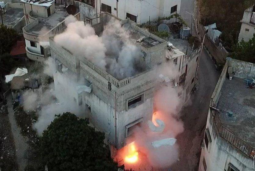 الاحتلال يفجر منزل الشهيد محمد صوف في سلفيت