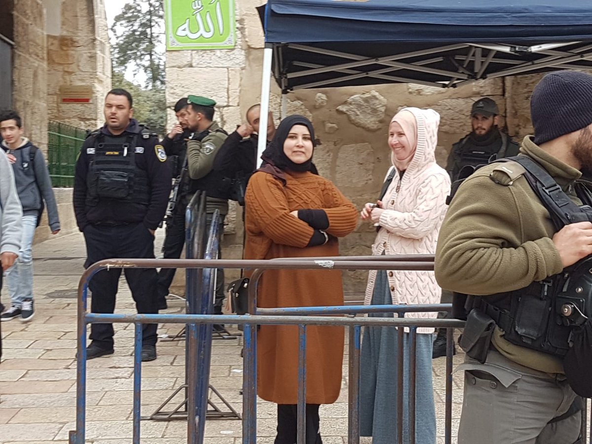 قوات الاحتلال تعتقل 4 سيدات في البلدة القديمة بالقدس المحتلة