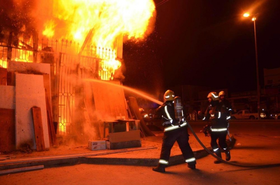 الشرطة : مصرع مواطن اثر حريق نشب بمنزله بالخليل