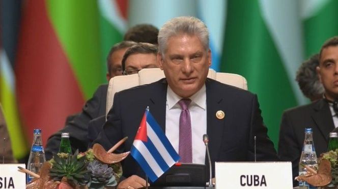 الرئيس الكوبي : سنناضل ضد العقوبات المُطبّقة على بلدنا