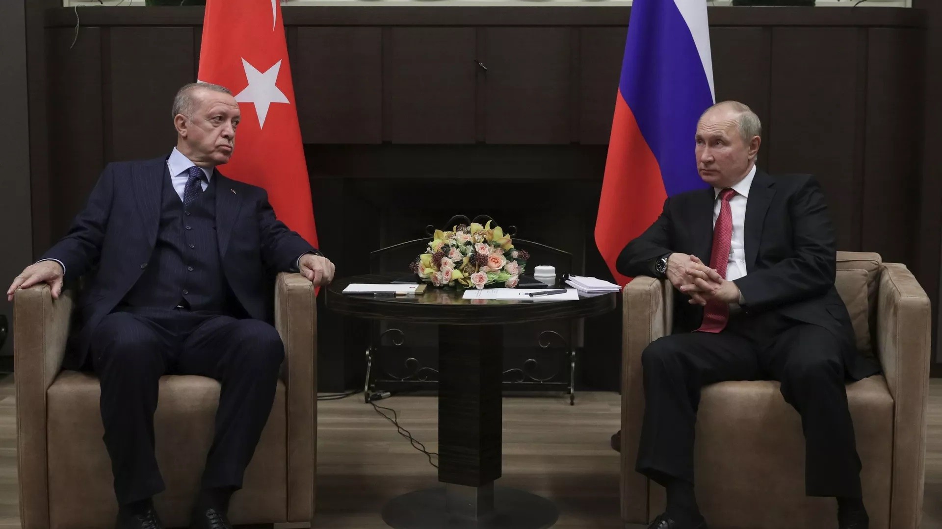 فلاديمير بوتين يلتقي أردوغان في روسيا