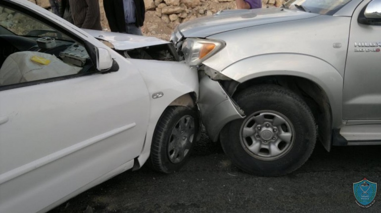 مصرع شاب وإصابة 6 آخرين بحادث سير في جنين