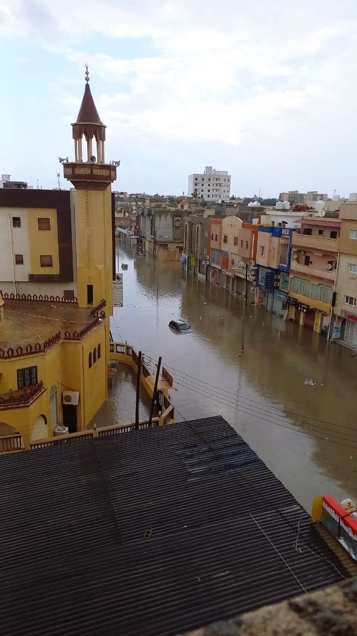 ليبيا : أكثر من 150 قتيلاً جراء فيضانات شرق البلاد