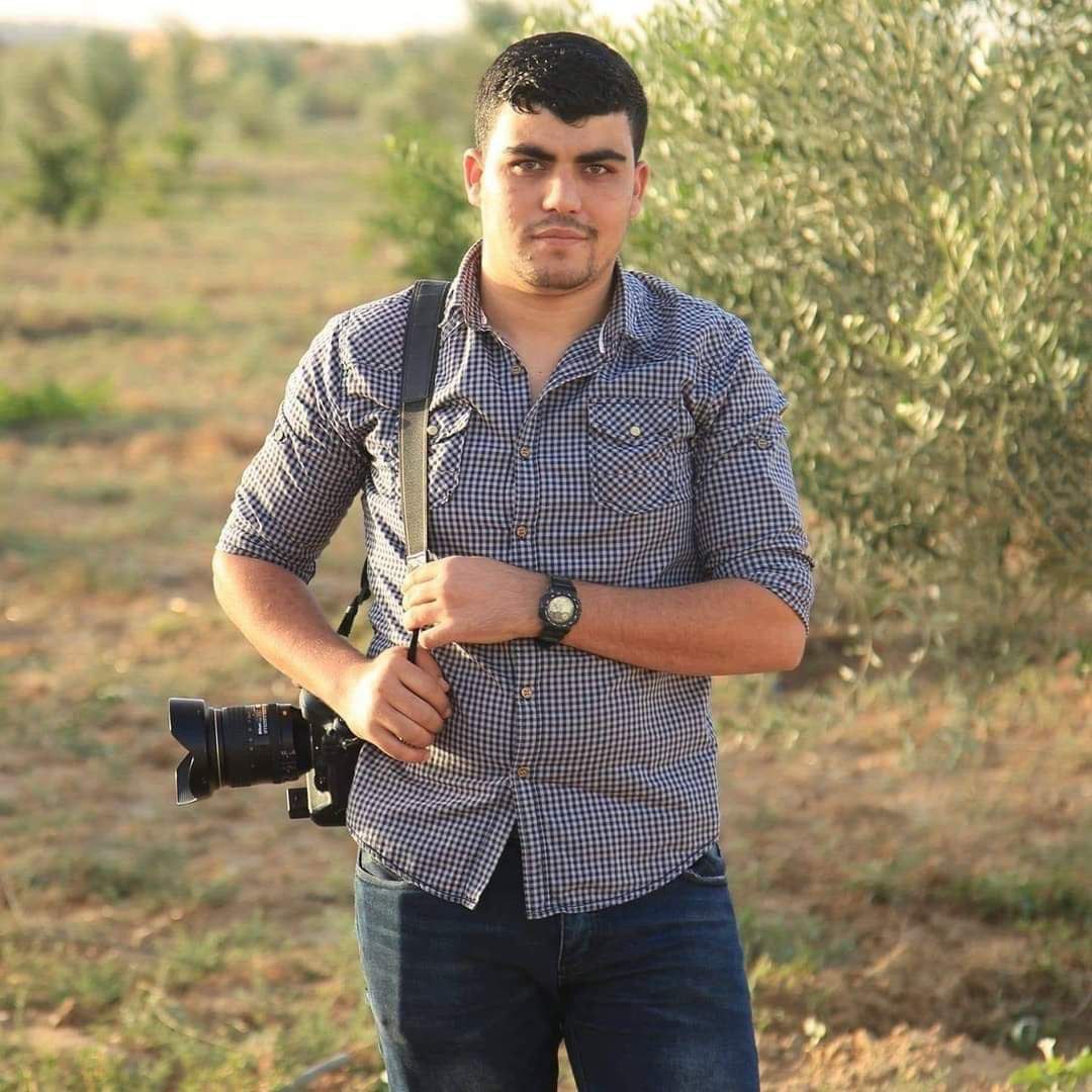 استشهاد الصحفي يعقوب البرش بقصف إسرائيلي على غزة