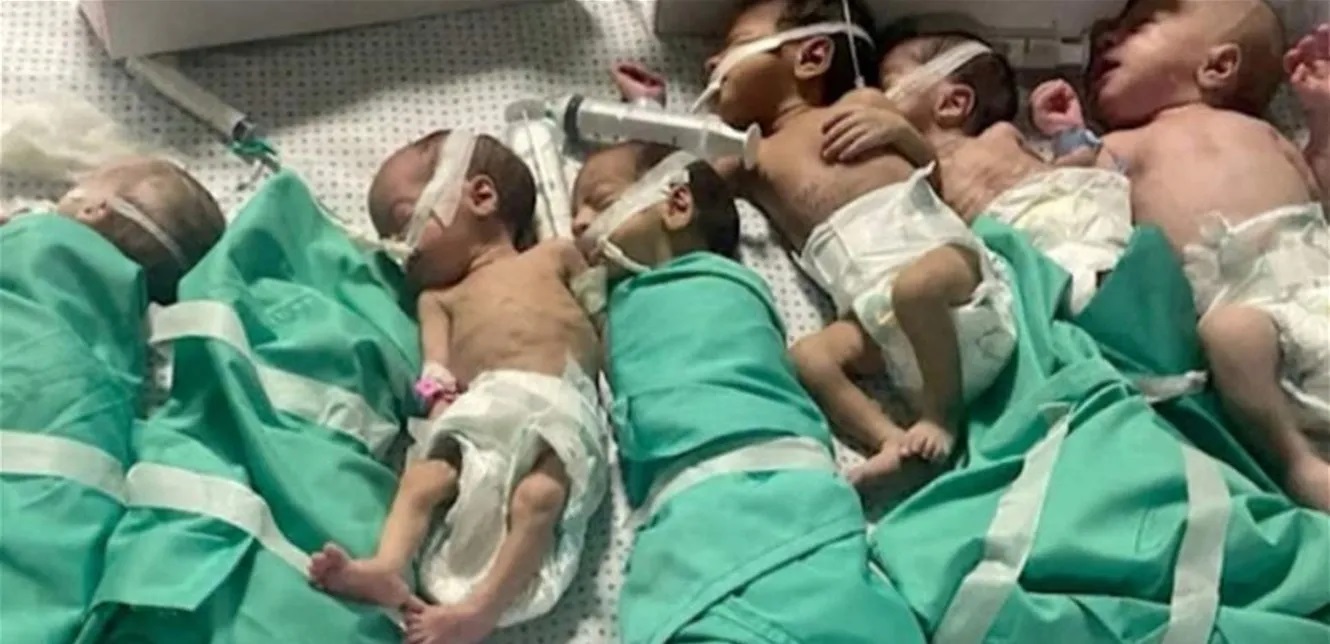 استشهاد ثلاثة أطفال خدج في مستشفى كمال عدوان شمال قطاع غزة