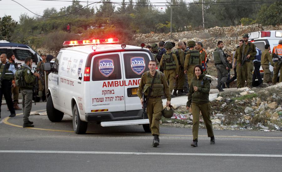 إصابة مجندة إسرائيلية بعملية دهس جنوب جنين