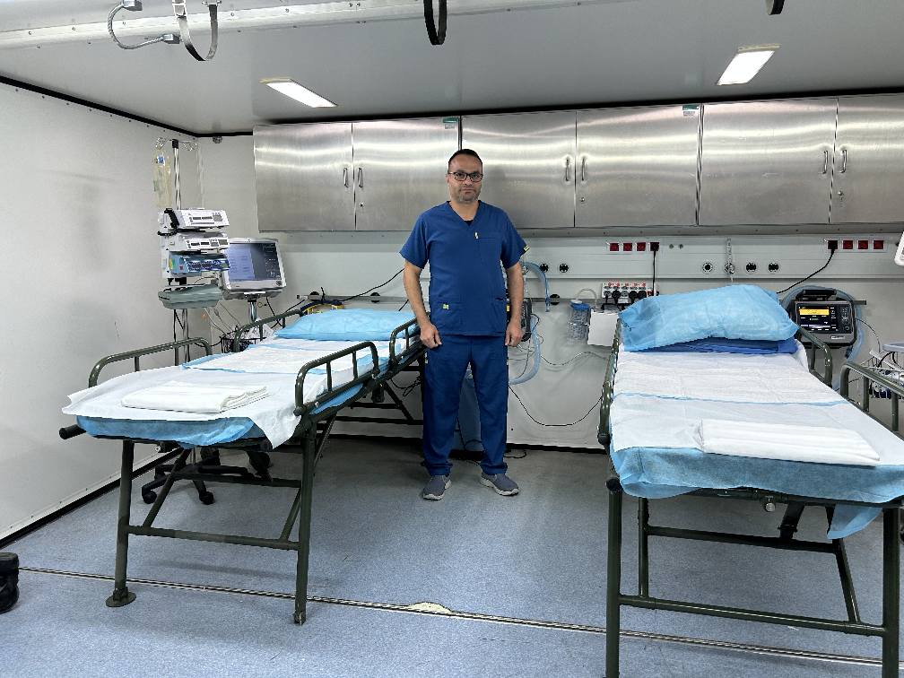 افتتاح المستشفى الميداني الإماراتي في رفح جنوب قطاع غزة