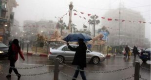طقس فلسطين : أجواء باردة وفرصة لتساقط الامطار
