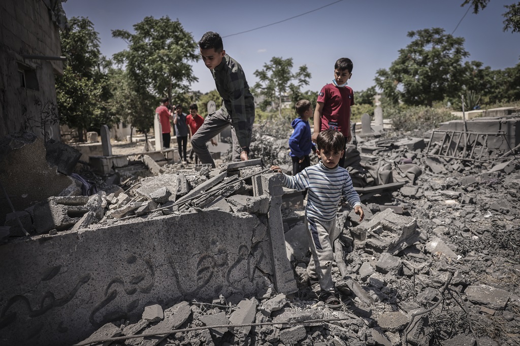 الإعلام الحكومي بغزة : الاحتلال سرق 150 جثمانا من مقبرة التفاح