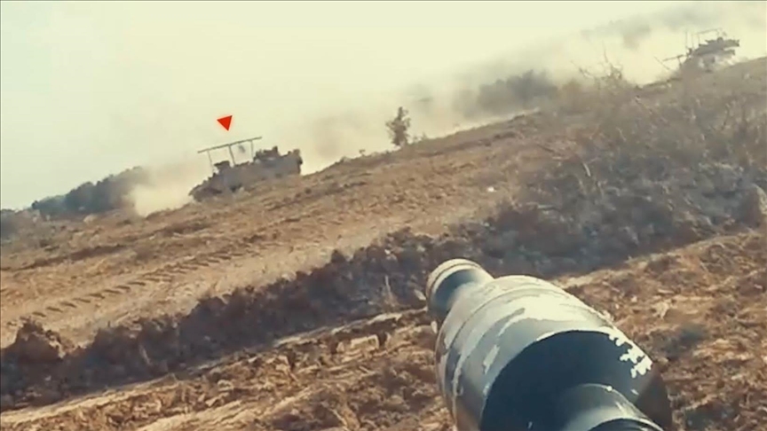 القسام: استهدفنا دبابة "ميركافاه" و5 جنود شرق مخيم البريج