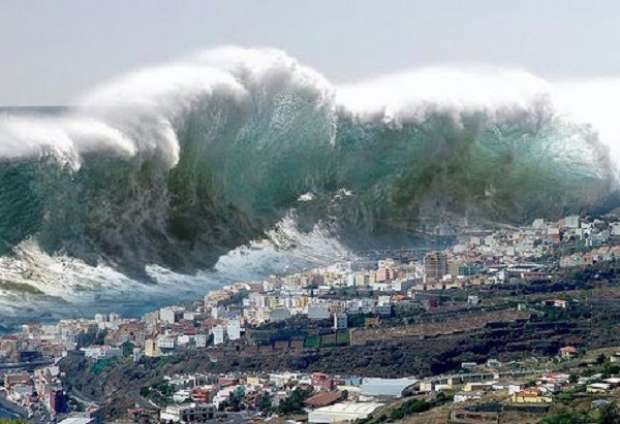 بدء وصول أمواج تسونامي للساحل الغربي لليابان
