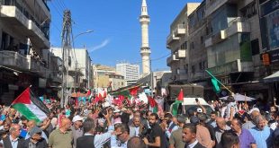 مسيرات ووقفات في الأردن دعما للشعب الفلسطيني