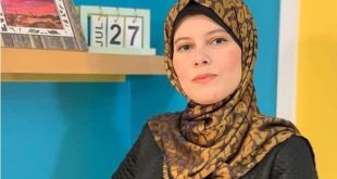 شفا - استشهدت الصحفية سعاد صائب سكيك بعد توقف قلبها من رعب القصف على قطاع غزة .