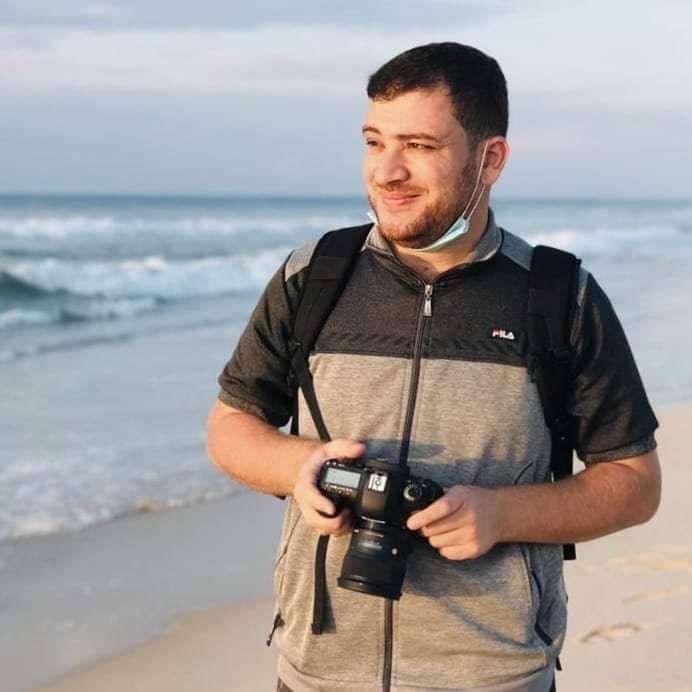 استشهاد المصور الصحفي عبد الله الحاج جرّاء قصف الاحتلال على قطاع غزة