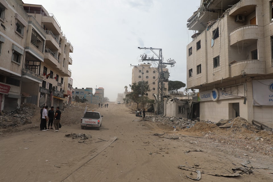 بلدية غزة : الاحتلال يدمر مليون متر مربع من الطرق منذ بدء العدوان