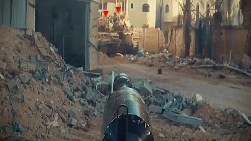 كتائب القسام تدمر ناقلة جند إسرائيلية في خان يونس