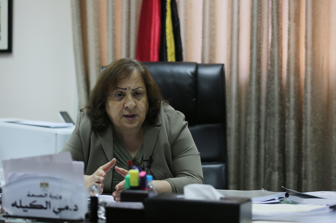وزيرة الصحة تناشد المجتمع الدولي لوقف الجريمة الإسرائيلية بحق مجمع ناصر الطبي في غزة