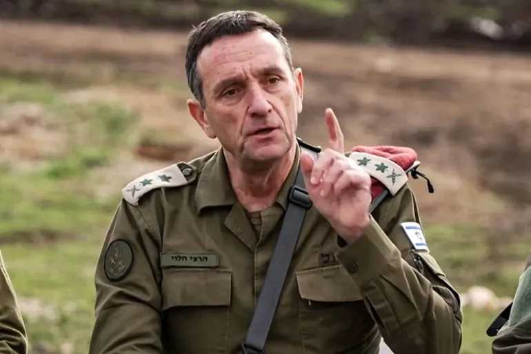 رئيس أركان الجيش الإسرائيلي هاليفي: أمامنا طريق طويل لتحقيق أهداف الحرب