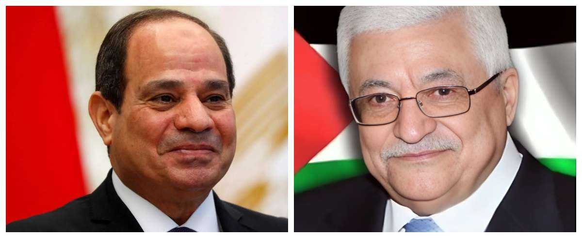 اتصال هاتفي بين الرئيس محمود عباس ونظيره المصري