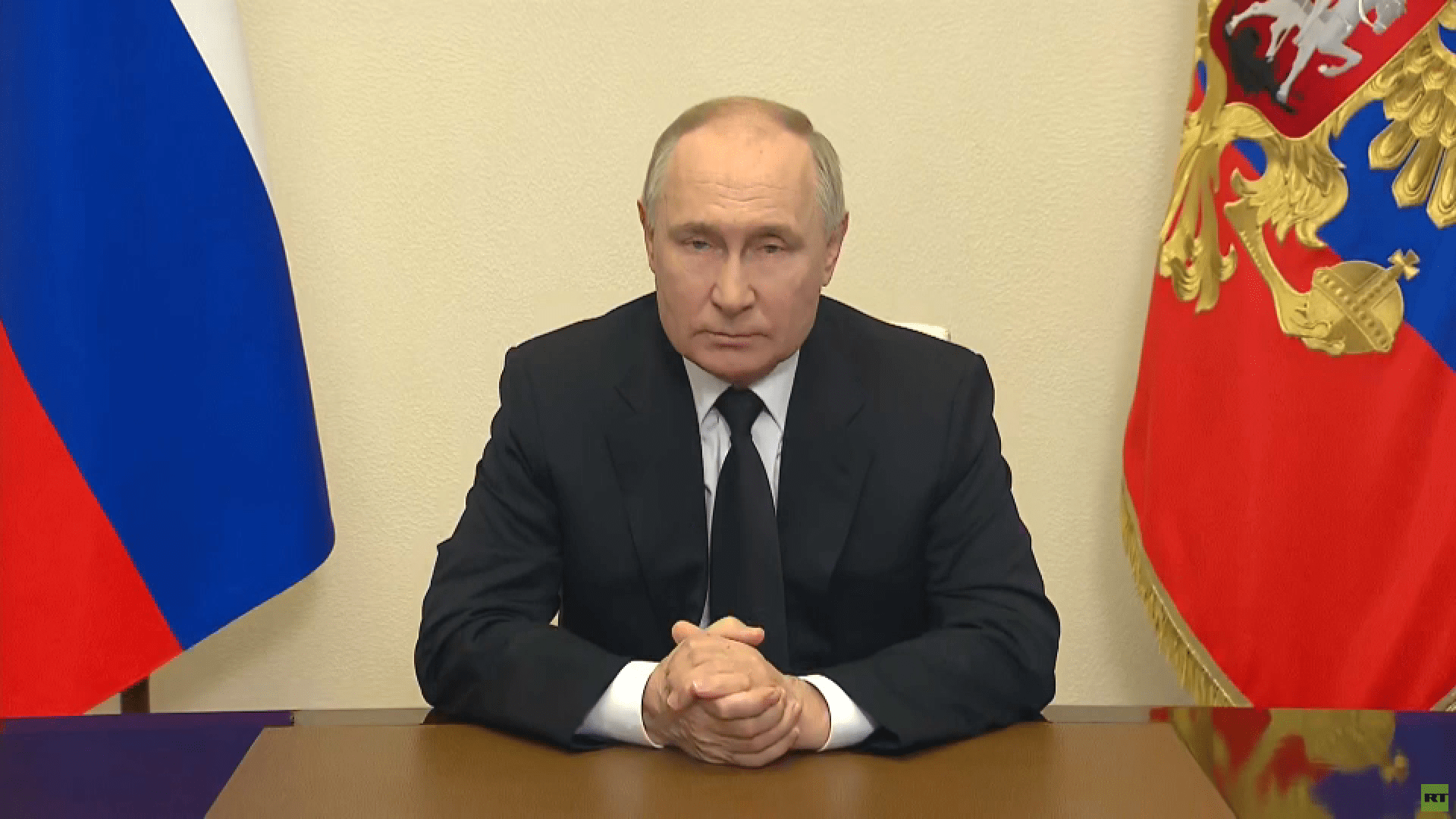 بوتين معلنا الحداد: الإرهابيون حاولوا الهرب إلى أوكرانيا وسينال منفذو الهجوم ومدبروه العقاب