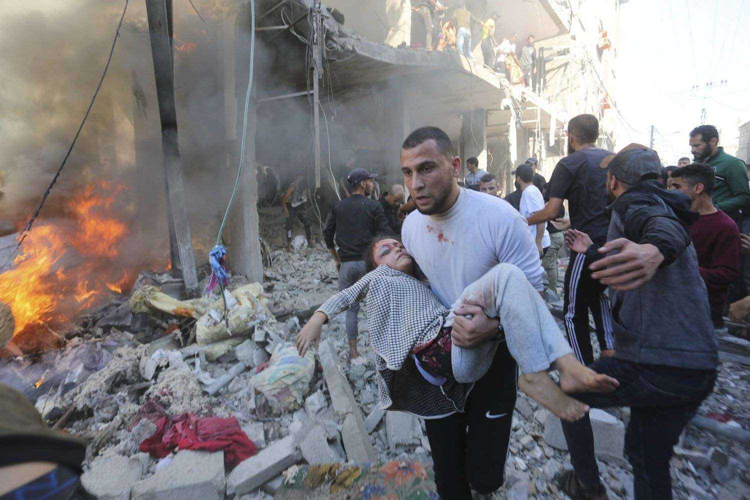 قصف الاحتلال مدينة غزة
