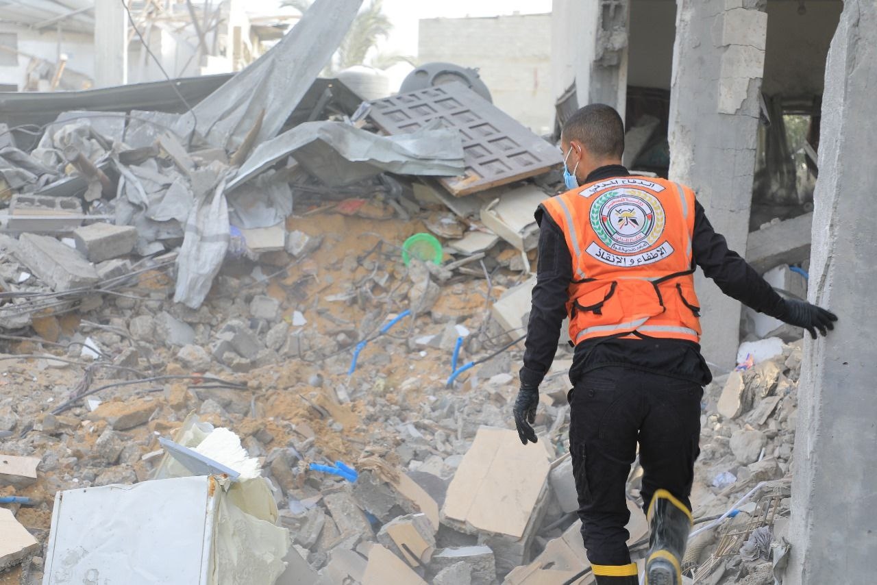 الدفاع المدني : تسجيل مئات الإصابات بأمراض الجهاز التنفسي في غزة