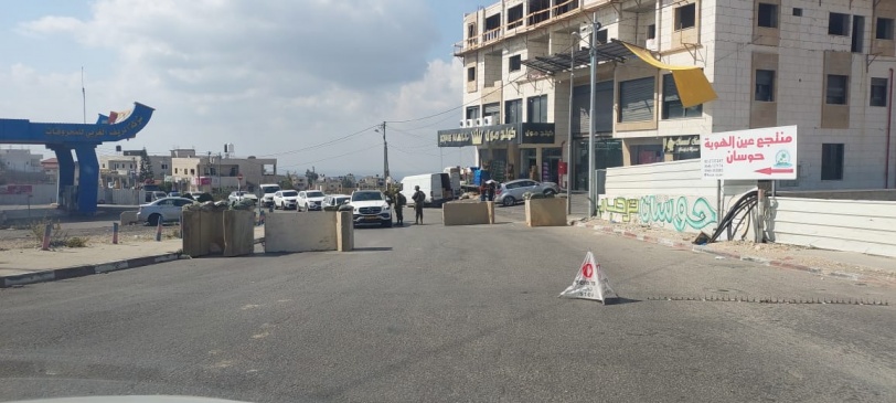 الاحتلال يواصل حصار وإغلاق مداخل قرية حوسان لليوم الثاني على التوالي