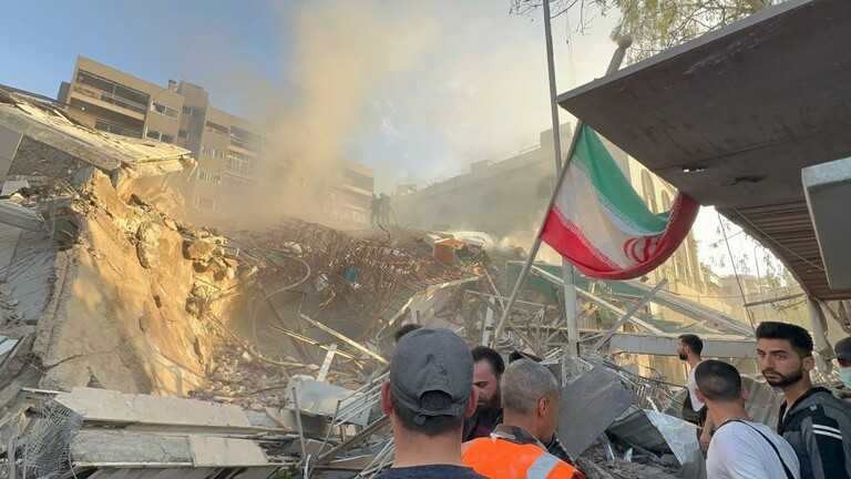 مقتل وإصابة كل من بداخل مبنى القنصلية الإيرانية في دمشق إثر عدوان إسرائيلي عليها