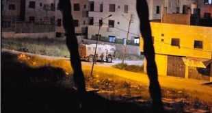 اصابة جندي اسرائيلي بعد وقوع قوة إسرائيلية في كمين محكم للمقاومة بمخيم بلاطة شرق نابلس