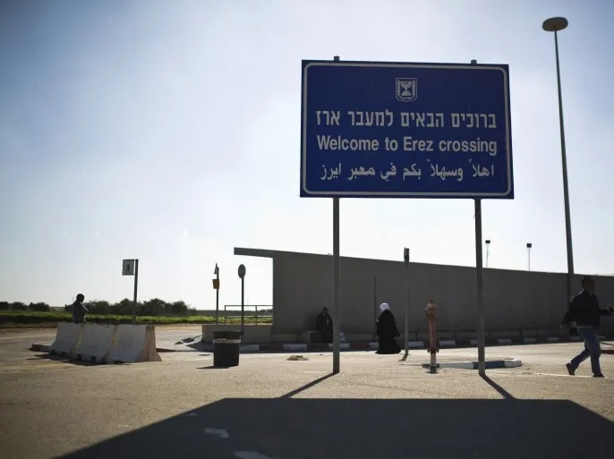 اسرائيل تعلن رسمياً فتح معبر ايرز لأول مرة منذ بدء الحرب