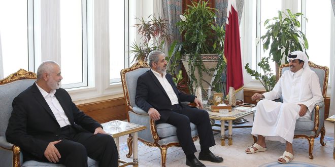 تقرير إسرائيلي : قطر توافق على طلب أمريكا بطرد قيادة حماس في حال رفضت مقترح التهدئة