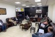 محافظ نابلس غسان دغلس يستقبل وفد من جامعة فلسطين للتعليم التقني والمهني
