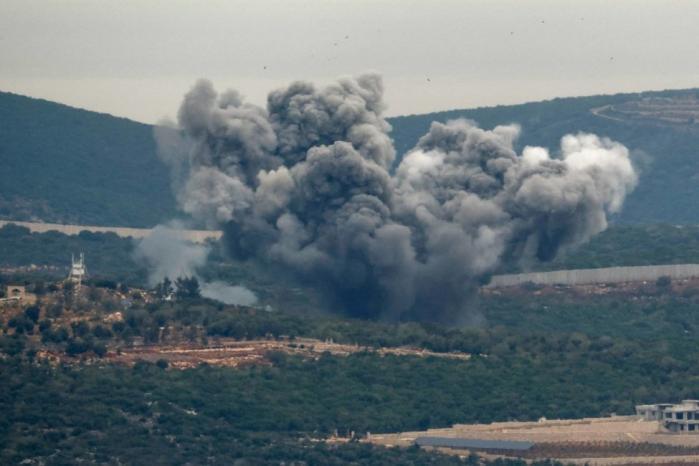لبنان : مسيّرة تابعة لجيش الاحتلال تطلق صاروخاً بين كونين وبنت جبيل 
