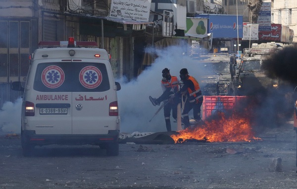 إصابة شاب برصاص الاحتلال جنوب نابلس