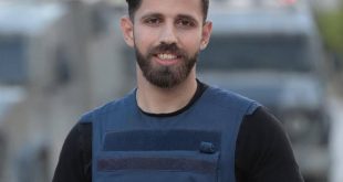 إصابة الصحفي عمرو مناصرة برصاص جيش الاحتلال اثناء تغطية اجتياح جنين