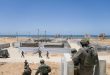 إصابة 2 من المارينز في القاعدة العسكرية الامريكية على شاطئ عزة