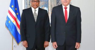 السفير جاد الله يقدم أوراق اعتماده سفيرا غير مقيم لرئيس جمهورية الرأس الأخضر