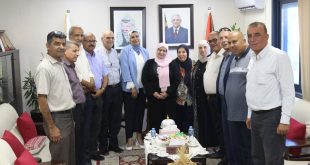 جمعية خريجي جامعة الخليل تلتقي بـ أمل فرج رئيس ديوان الرقابة المالية والإدارية