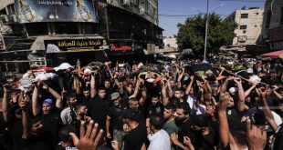 جماهير غفيرة تشيع جثامين شهداء جنين الستة