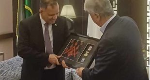 د. مجدلاني يودع سفير سلطنة عُمان لمناسبة انتهاء مهامه لدى فلسطين