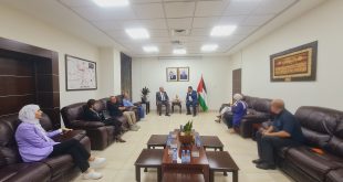 محافظ نابلس غسان دغلس يستقبل وزير الثقافة د. عماد حمدان ويبحث سبل التعاون