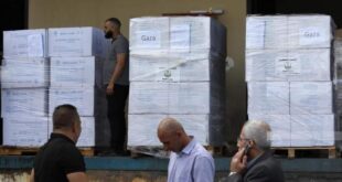 وزارة الصحة تعلن وصول قافلة شاحنات أدوية ومستهلكات طبية إلى غزة